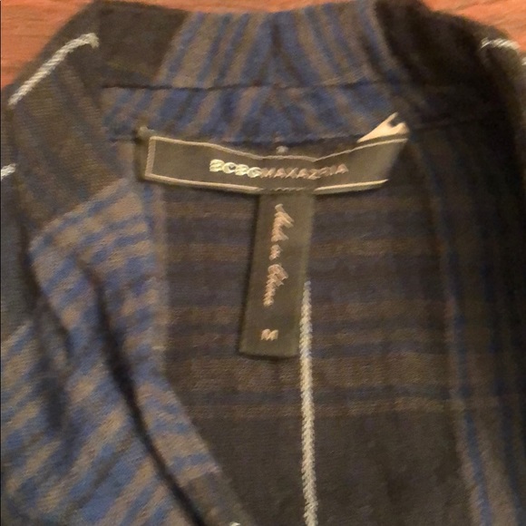 BcbgMaxAzria plaid shirt dress/ tunic - Picture 5 of 9